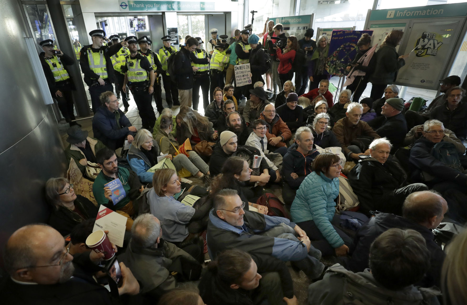 APTOPIX Britain Climate Protests